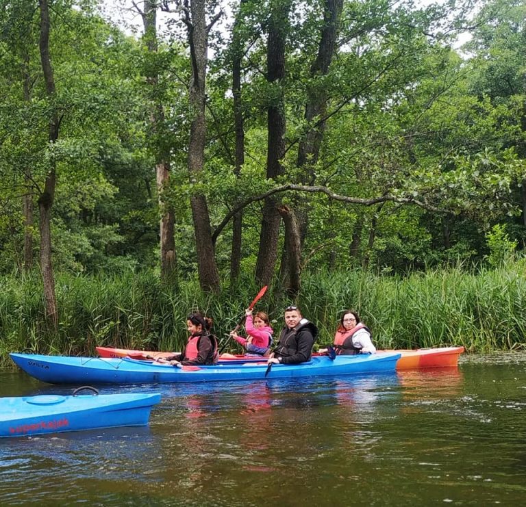 Integracyjny spływ po Wdzie