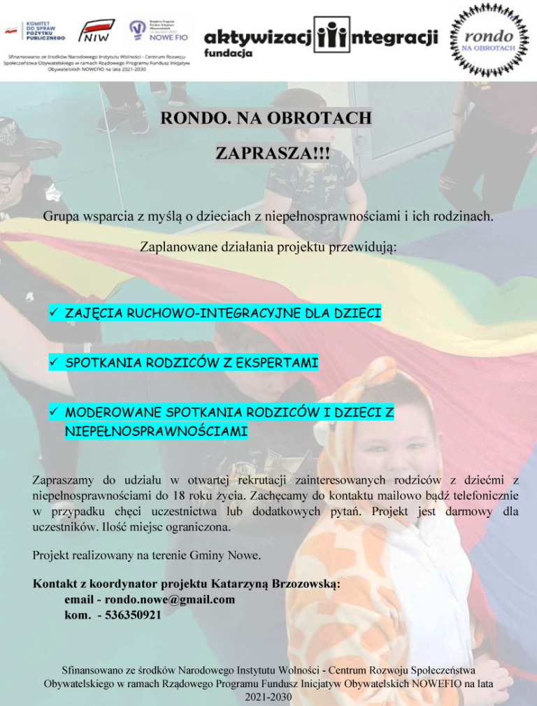 Nabór do projektu “Rondo. Na obrotach”