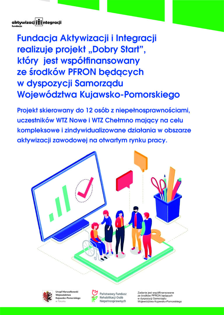 Z dniem 31.12.2024 zakończył się projekt “Dobry start”